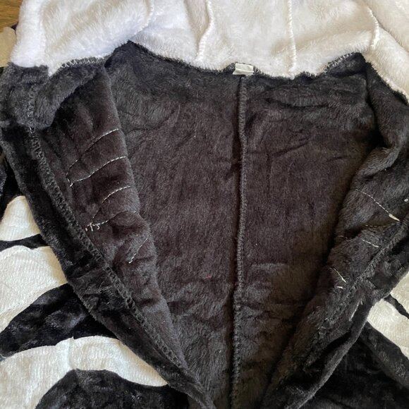 Children's Plush Skeleton Jumpsuit Costume - Picture 13 of 15